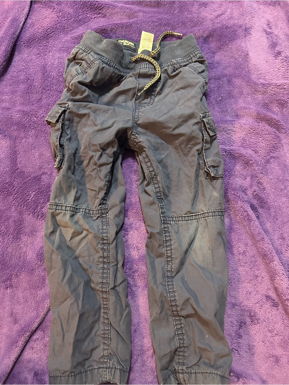 OshKosh B'gosh Gray Cargo Jogger Pants